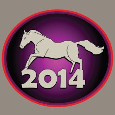 vector horse sign N2