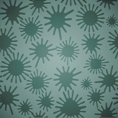 Letterpress transparent seamless pattern style N3