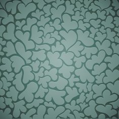 Letterpress transparent seamless pattern style N5