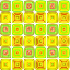 Seamless geometric pattern in various shapes and color N3