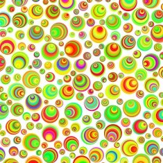 Abstract geometric circle background on white