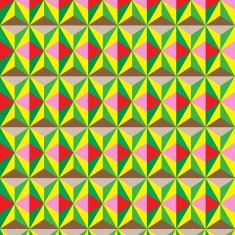 Abstract geometric triangle seamless background on white