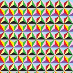 Abstract geometric triangle seamless background on white N2