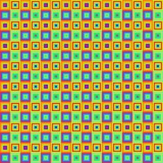 Abstract geometric square seamless background on white