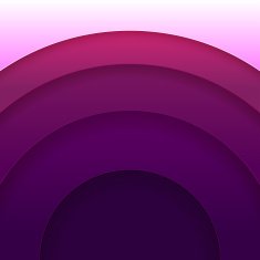 Abstract purple paper round shapes background N3