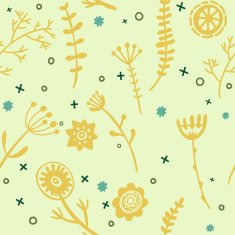 cute floral pattern N17