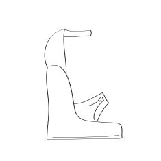 Shoes on a high heel N2