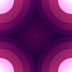 Abstract purple paper round shapes background N5