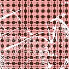 Seamless grunge pattern background hearts square pink