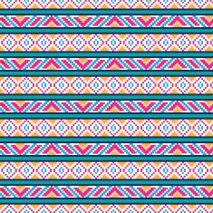 Seamless ethnic pattern N36