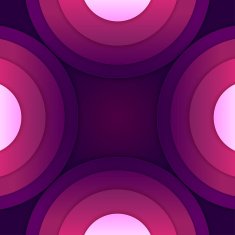 Abstract purple paper round shapes background N6