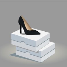 Selling shoes