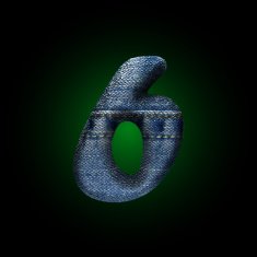 vector jeans letter N3