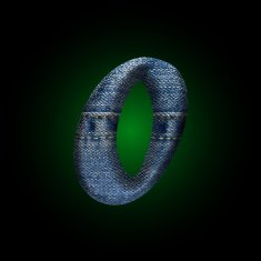 vector jeans letter N9
