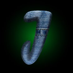 vector jeans letter N21