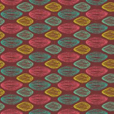 Abstract colorful doodle retro seamless pattern