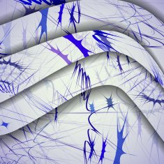 Abstract pattern of lines N10