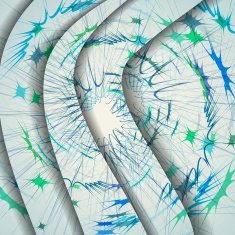 Abstract pattern of lines N11