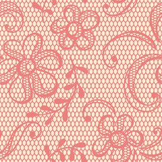 Old lace background ornamental flowers Vector texture N5