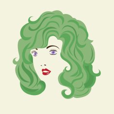 Curly Hair Woman HairStyle