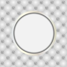 Luxury background with diamond buttons vector illustration N3