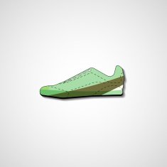 Abstract illustration on sneakers N119