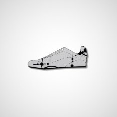 Abstract illustration on sneakers N120