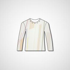Abstract illustration on sweater N122