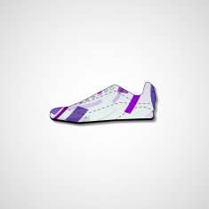 Abstract illustration on sneakers N122