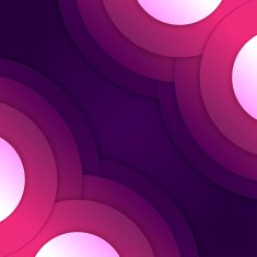 Abstract purple round shapes background N3
