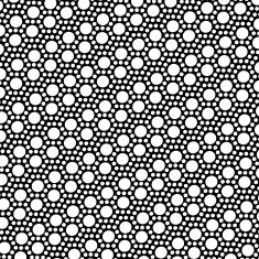 Simple black and white dot pattern