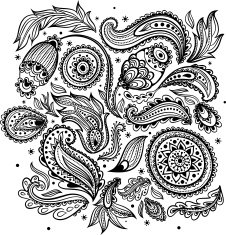 Beautiful vintage ornament N10