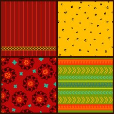 Set seamless textures for your design N8