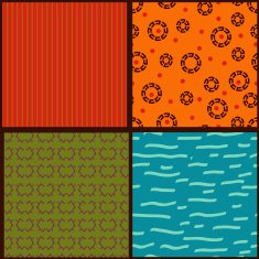 Set seamless textures for your design N13
