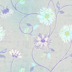 Vivid repeating floral N6