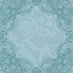 Vintage lace invitation card N29