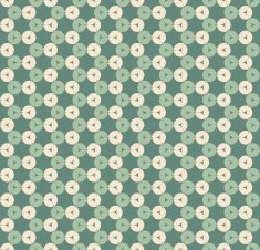 Abstract vector seamless retro background