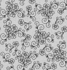Seamless lace pattern N55