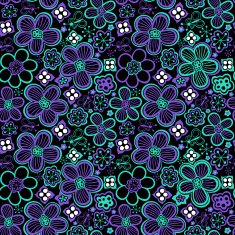 floral seamless pattern N257