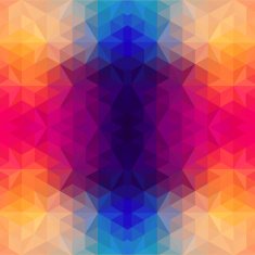 Retro pattern of geometric shapes N26