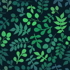 Seamless pattern with leaf N45