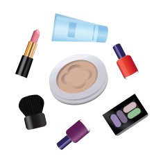 Vector cosmetic set