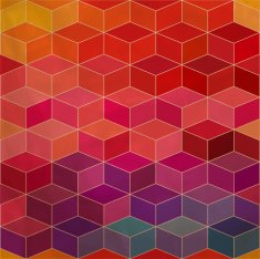 Background of repeating geometric rhombs