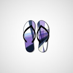 Abstract illustration on flip flops N135