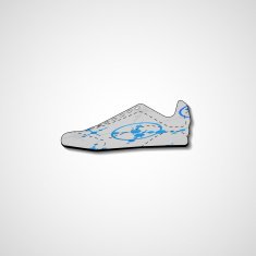 Abstract illustration on sneakers N129