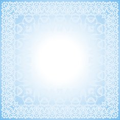 Floral border frieze frame N2
