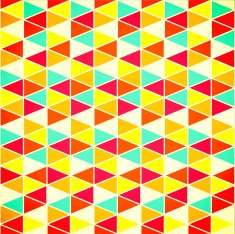 Seamless geometric pattern with shapes N3