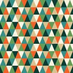 Seamless geometric pattern with shapes N4