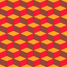 Seamless geometric pattern with shapes N5