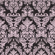 Baroque seamless vintage lace background